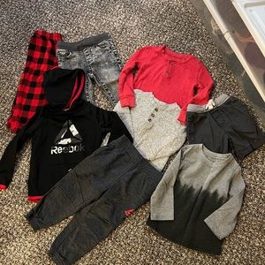 Toddler Boys Gently used Lot size 2T